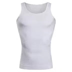 Men Compression Body Shaper Vest Seamless Slimming Tank Top Belly Control Waist Trainer Undershirt Shapewear