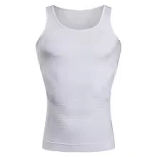 Men Compression Body Shaper Vest Seamless Slimming Tank Top Belly Control Waist Trainer Undershirt Shapewear