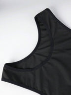 Men's High-Elasticity Wide Strap Body Shaping Romper
